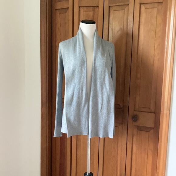 Emily Rose Sweaters - Emily Rose Light Grey Cardigan, Size S
